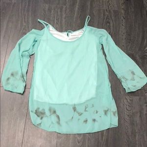 Mint green dress/ shirt